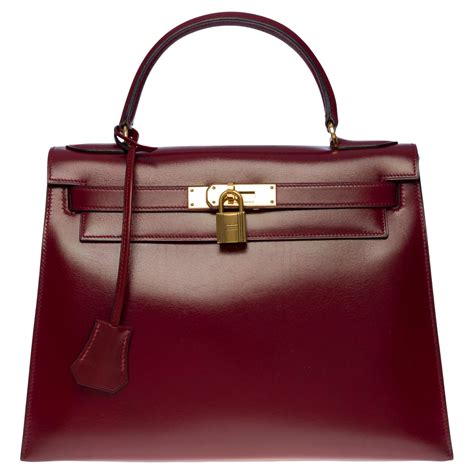 Hermes Rouge H Kelly 28 